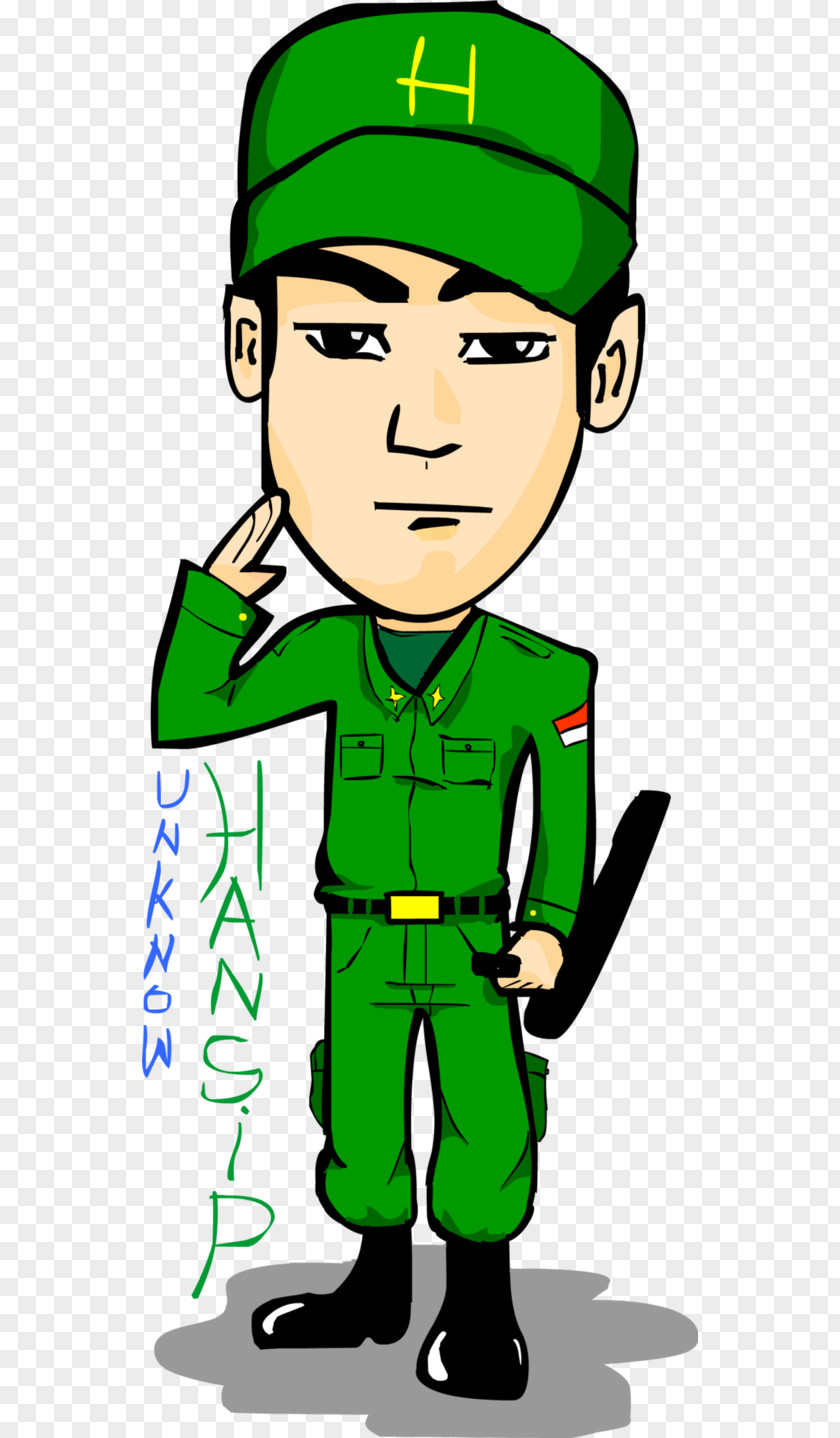 Uniforms Vector Hansip Cartoon Animaatio Clip Art PNG