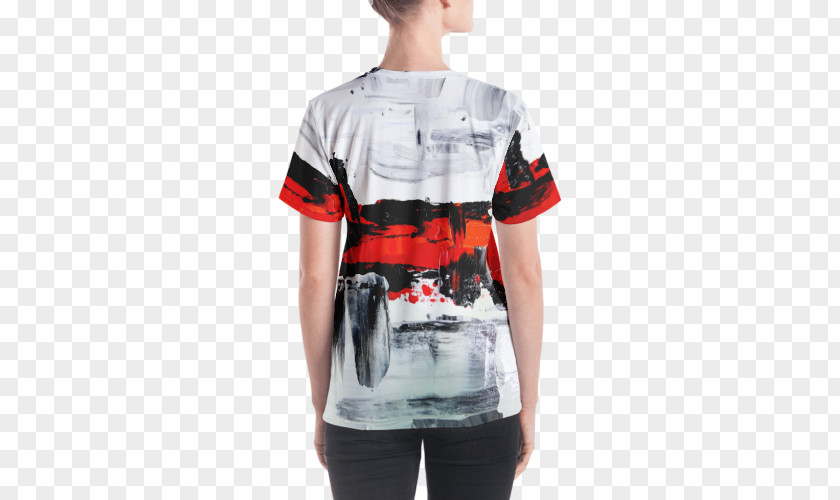 Abstract Design For T Shirt T-shirt Shoulder Sleeve PNG