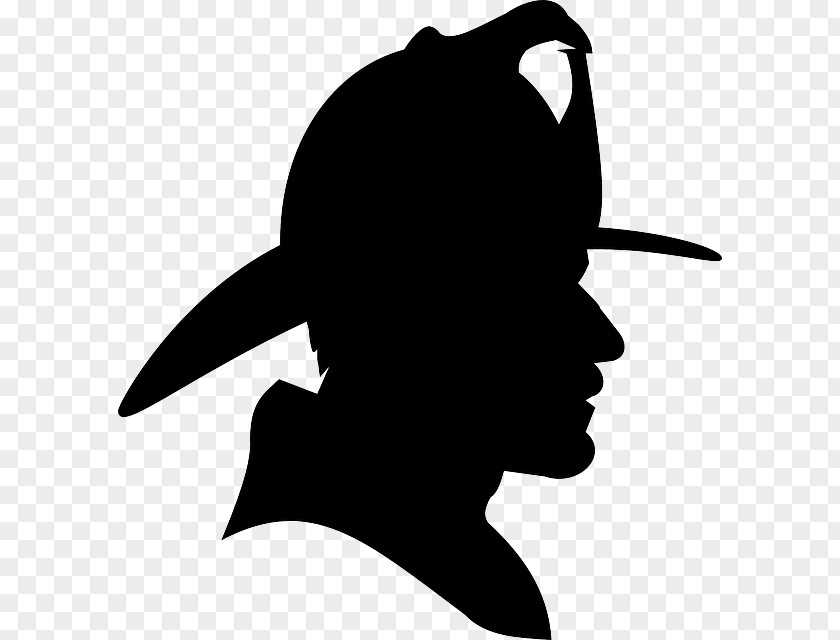 Firefighter Silhouette Fire Department Clip Art PNG