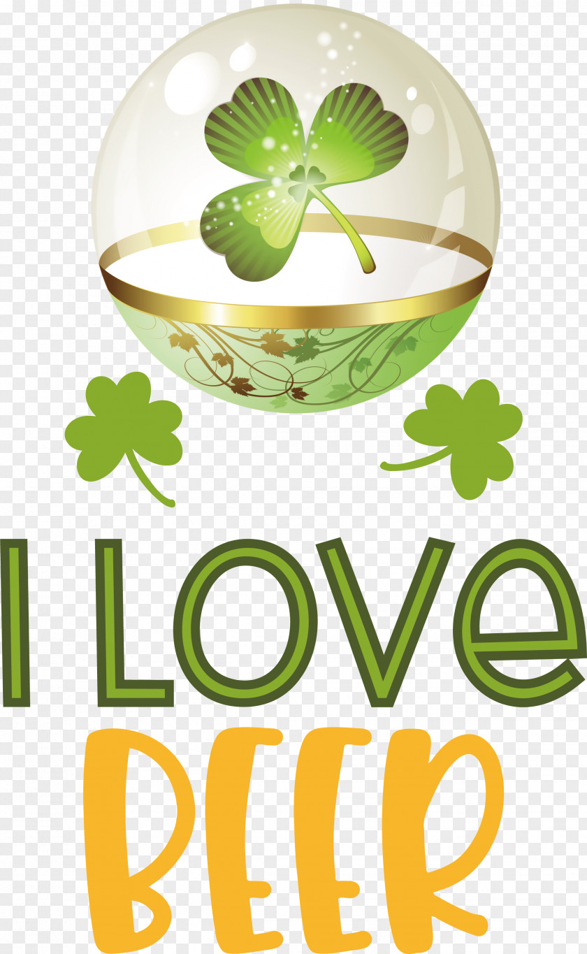 I Love Beer Saint Patrick Patricks Day PNG