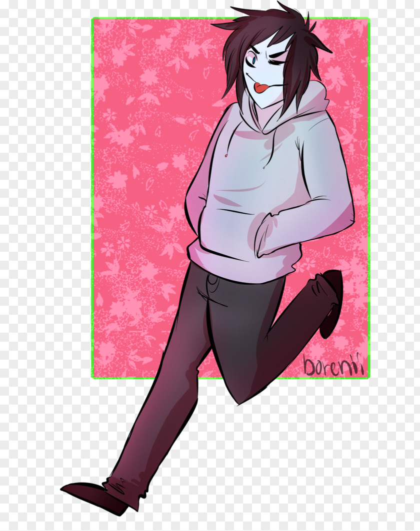 Jeff The Killer Laptop Notebook Spiral Art PNG