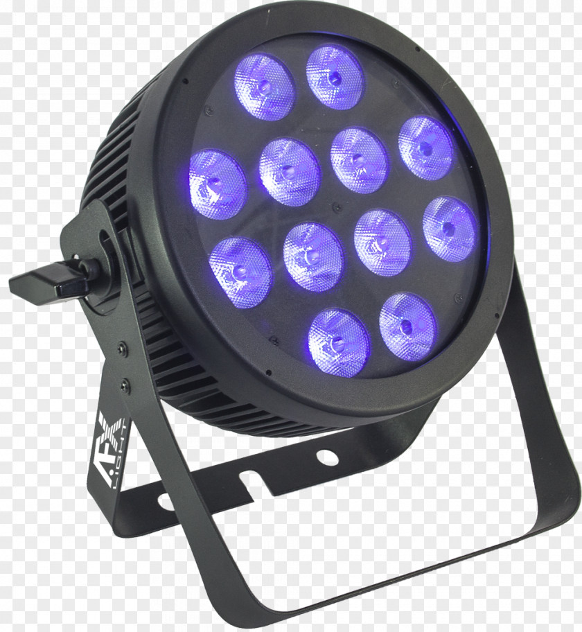 Light Stage Lighting Instrument DMX512 Blacklight Parabolic Aluminized Reflector PNG