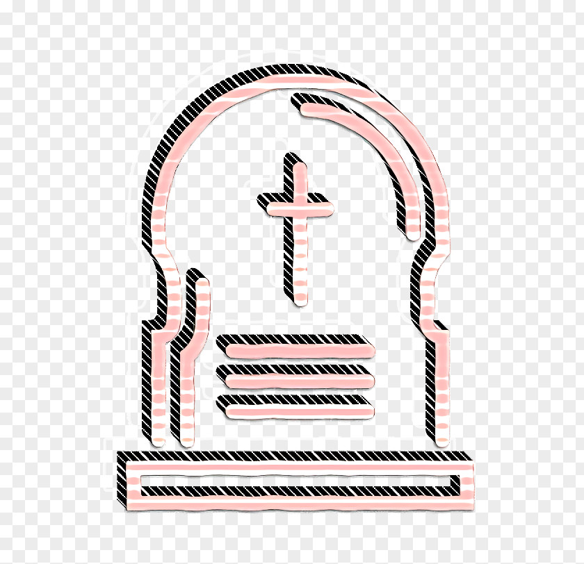 Logo Arch Cemetery Icon Grave Gravestone PNG