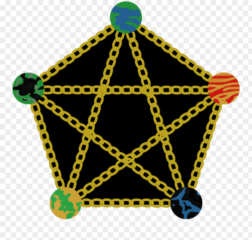 Symbol The Dresden Files Pentacle PNG