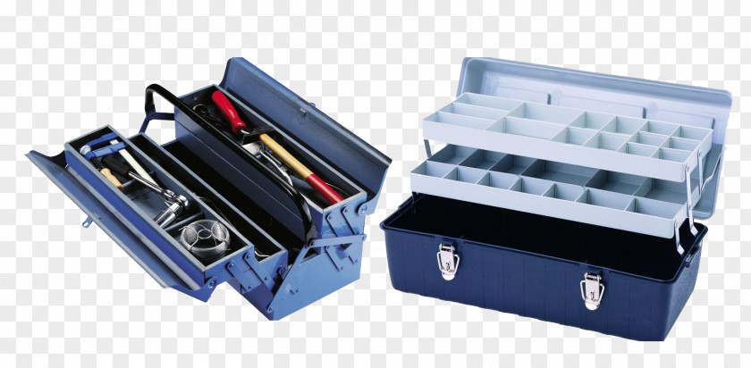 Blue Toolbox PNG
