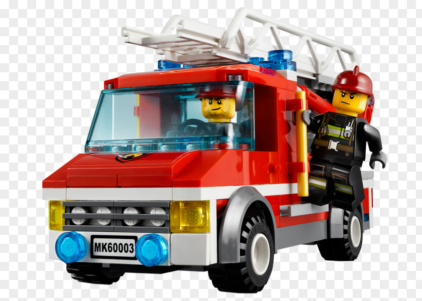 Firefighter LEGO 60003 City Fire Emergency Lego Toy PNG