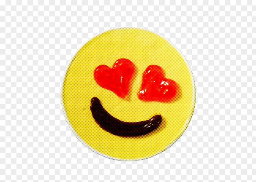Heart Yellow Red Ink PNG