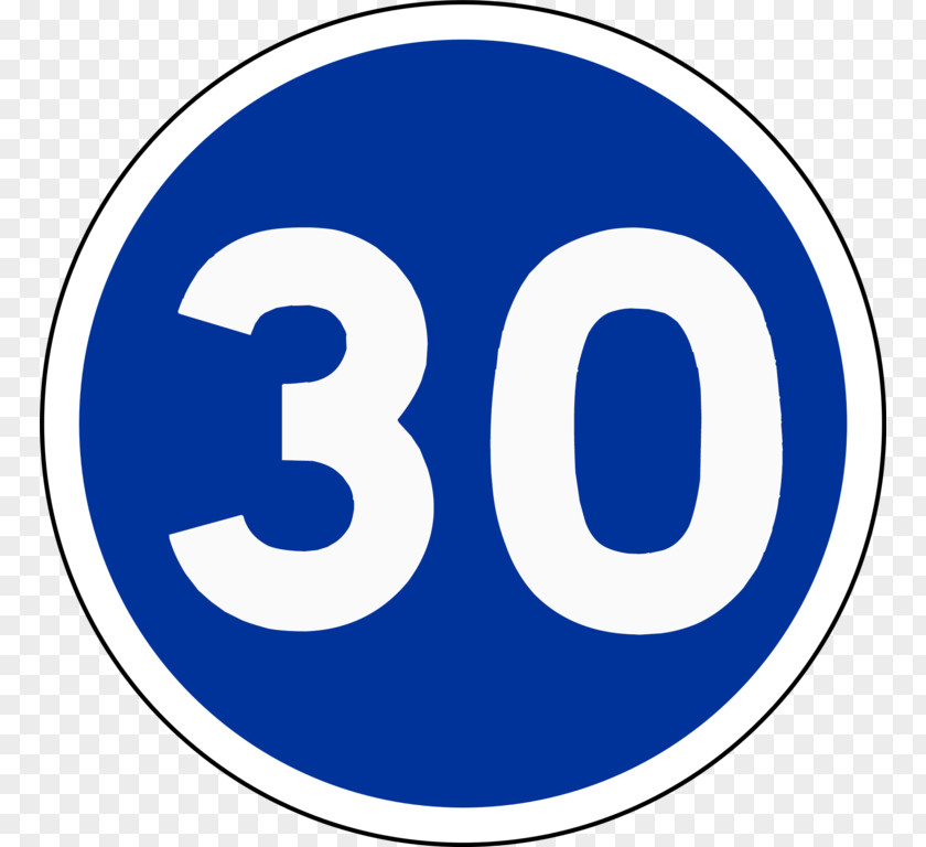30 Minutes Traffic Sign Road Speed Limit The Highway Code PNG
