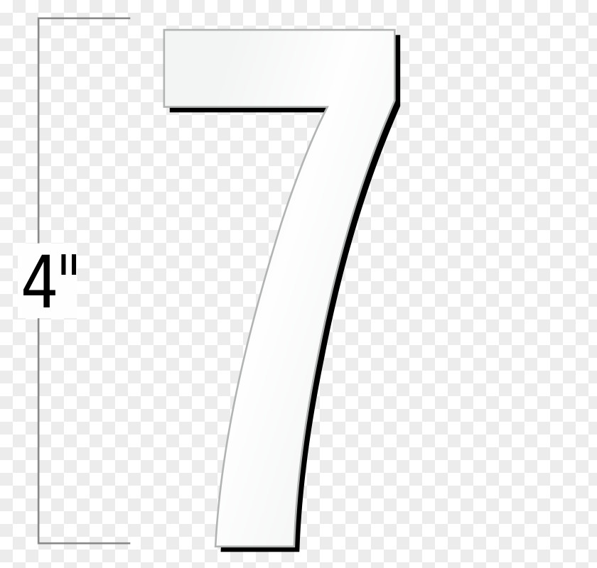 Design Brand Number White PNG
