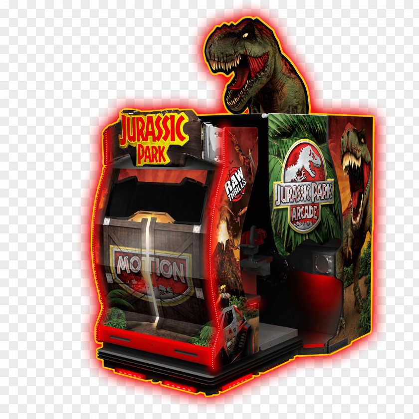 Jurassic Park Arcade Big Buck Hunter Game Video PNG