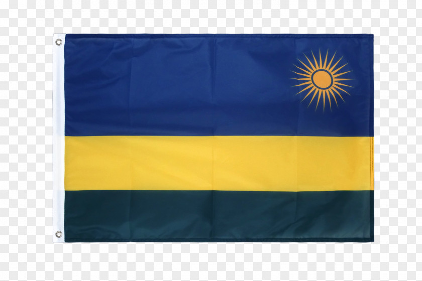 Flag Of Rwanda Fahne Rectangle PNG