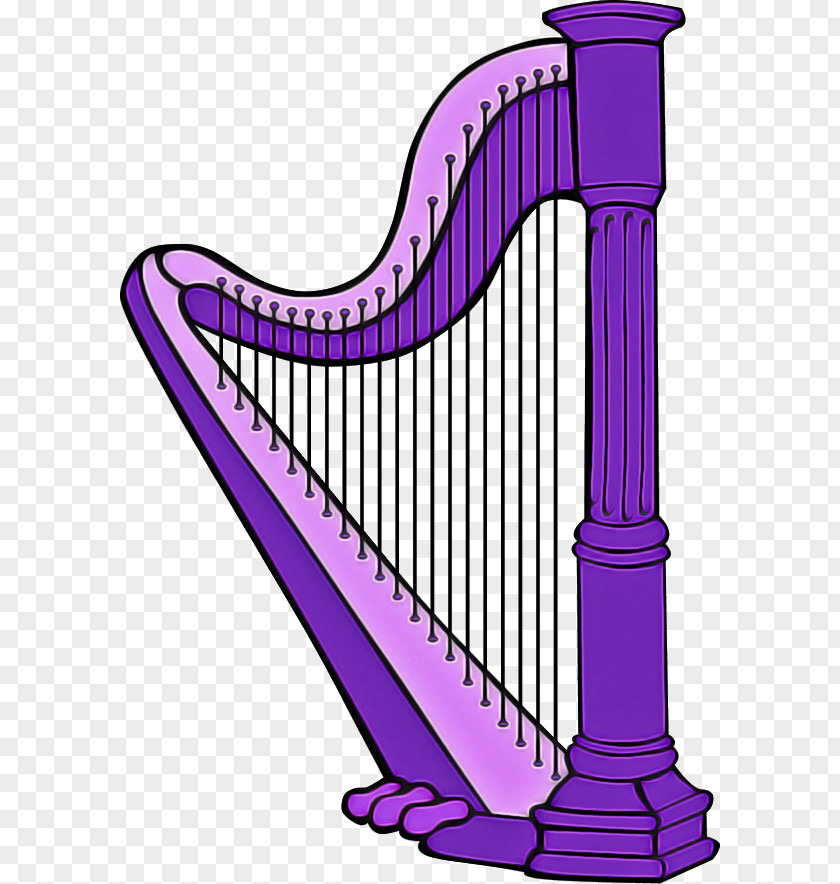 Konghou Clàrsach Harp Musical Instrument PNG
