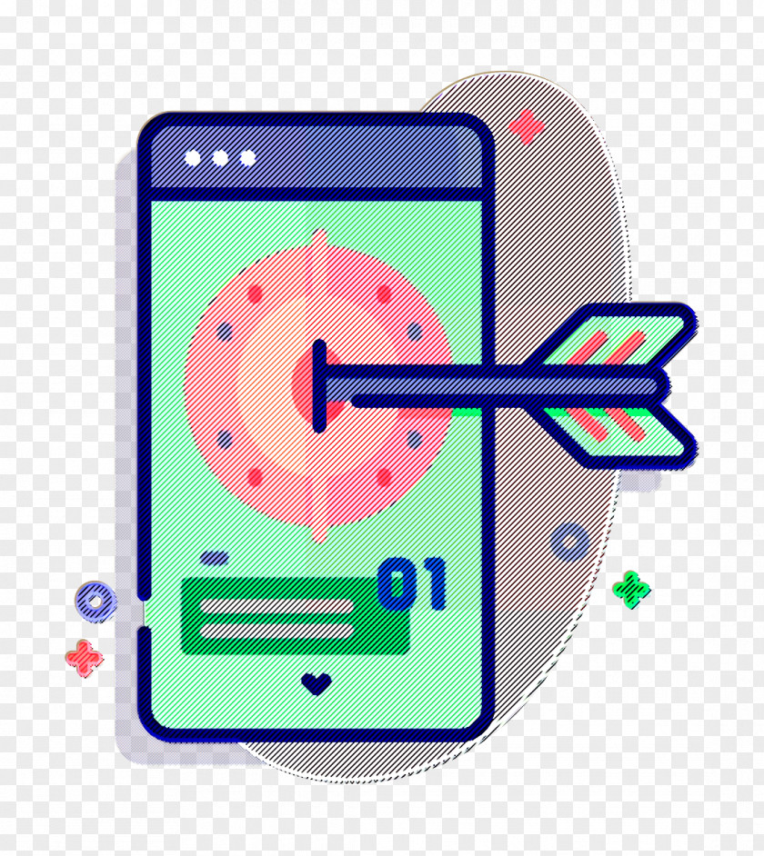 Touch Screen Icon Target Marketing PNG