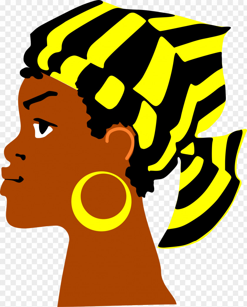 Afro International Women's Day Woman Poster Clip Art PNG