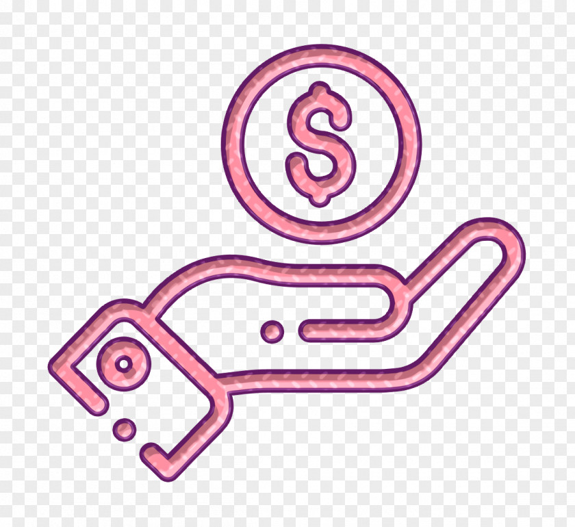 Auto Part Pay Icon Hand Ecommerce PNG