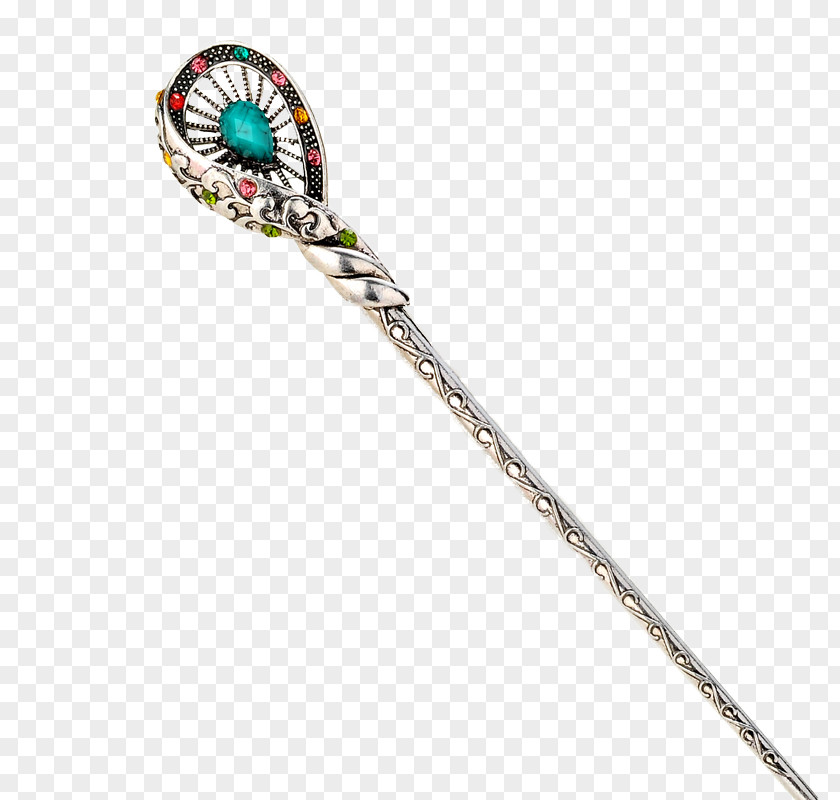 Bob Diamond Retro Hairpin Blue Designer PNG