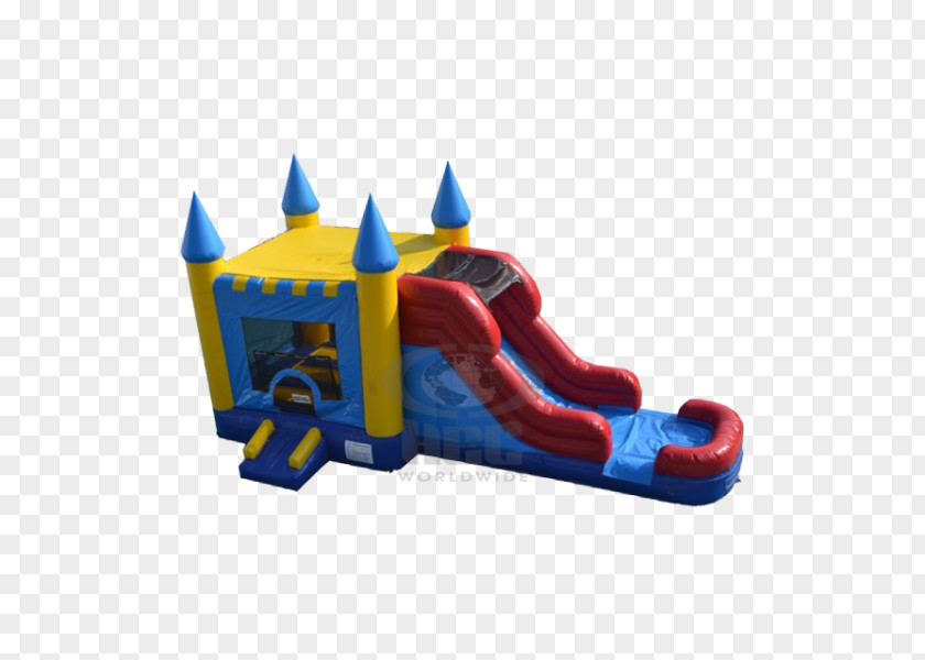Castle Inflatable Bouncers Playground Slide Water PNG