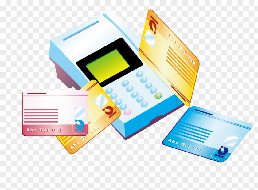 Credit Card POS Machines Point Of Sale Adobe Illustrator Icon PNG