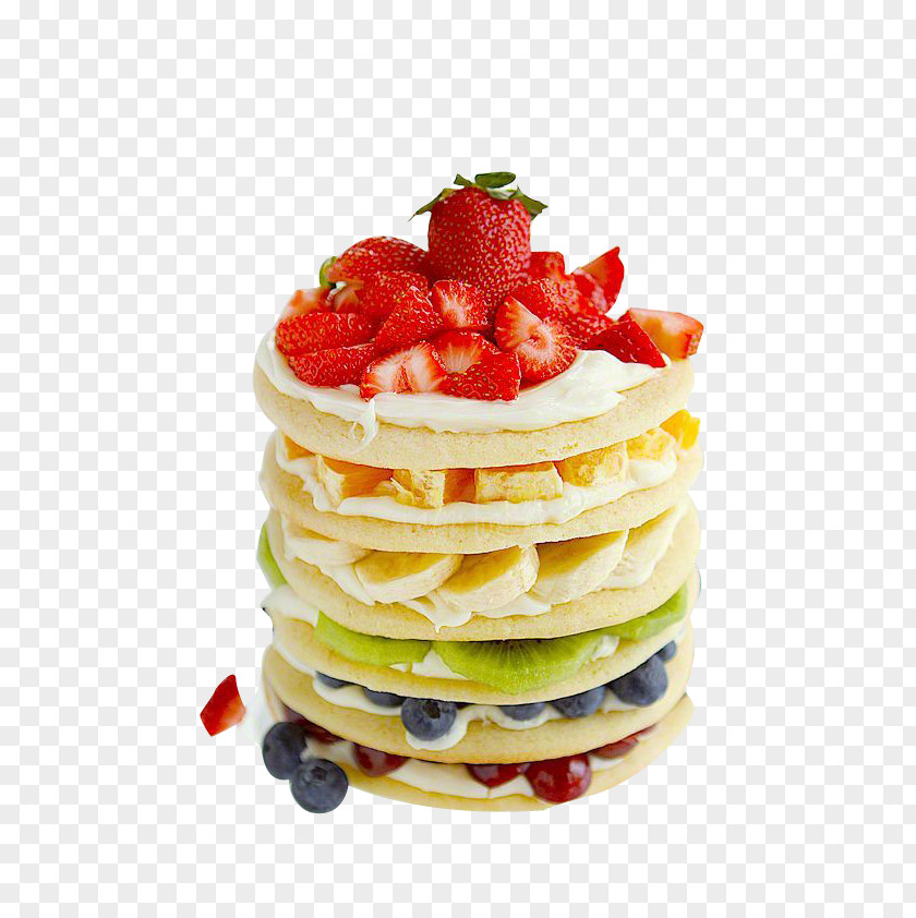Fruit Cake Rainbow Cookie Fruitcake Pancake Layer Cupcake PNG