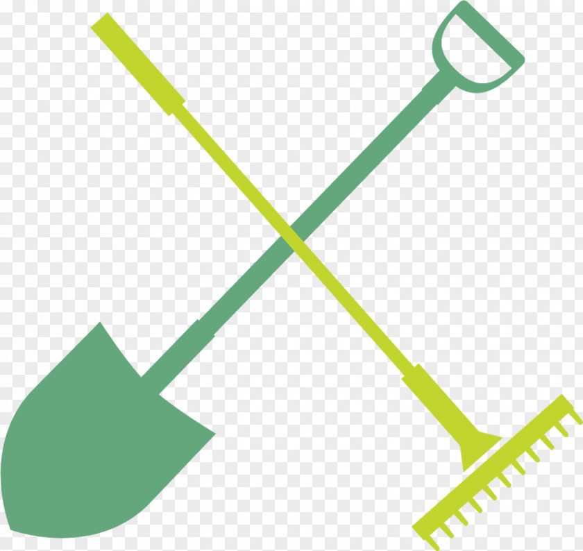 Garden Tool Green Background PNG