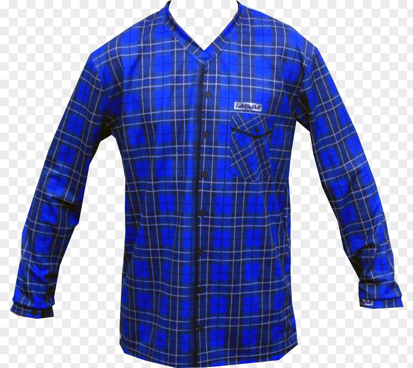 Race Tartan Electric Blue Cobalt Sleeve PNG