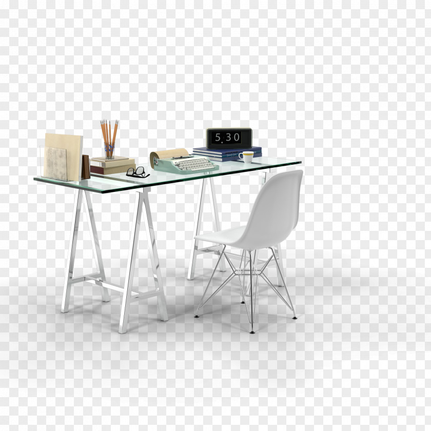 Angle Rectangle Desk PNG