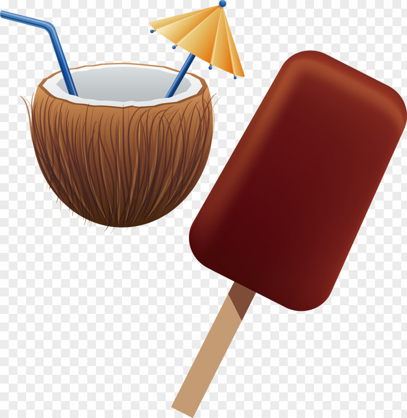 Ice Lolly Coconut Water Cartoon Pops PNG
