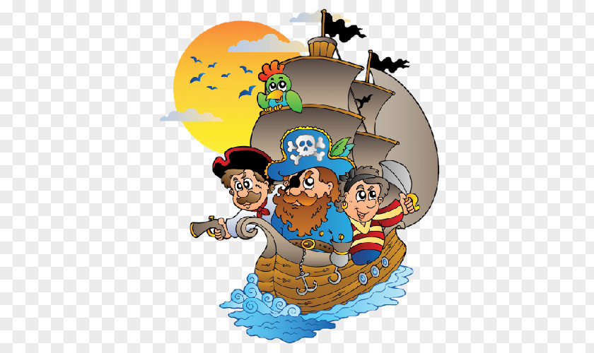 Pirates Piracy Boat Jigsaw Puzzle Child PNG