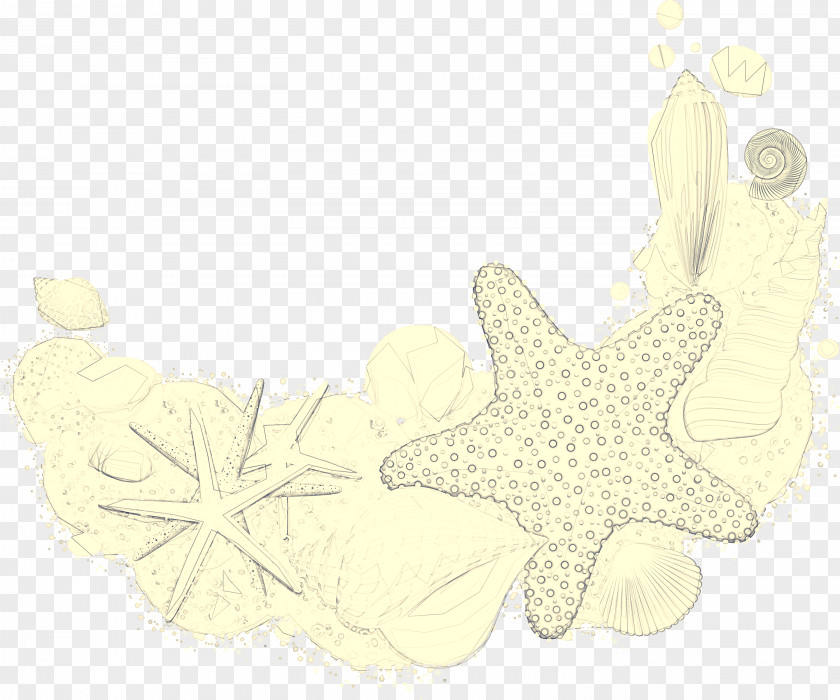 Beige Leaf White Yellow PNG