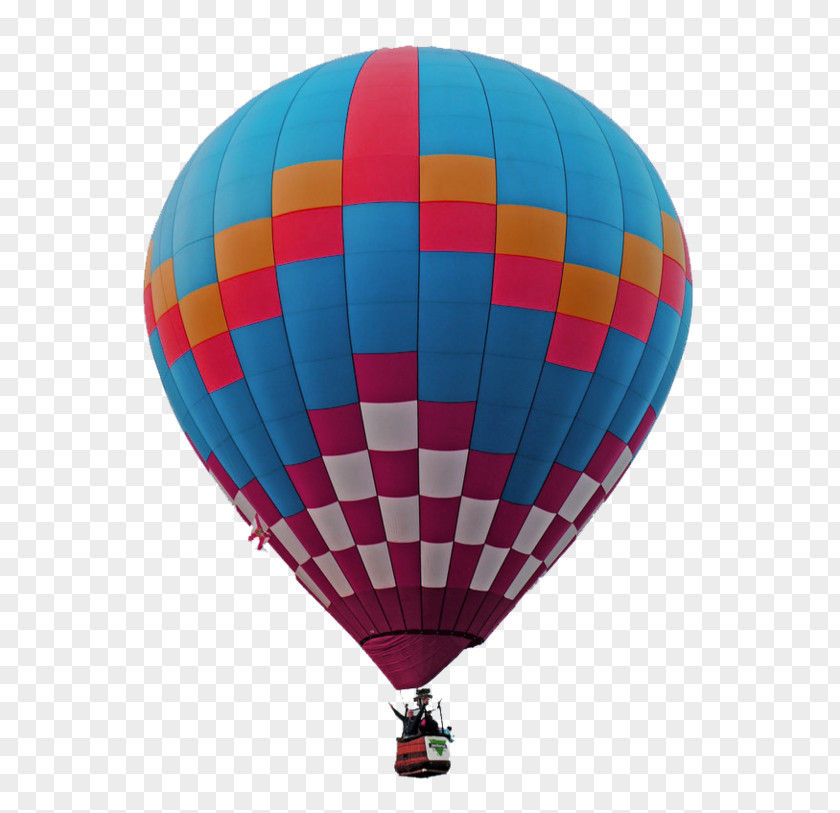 Blue Purple Hot Air Balloon Flight Photography PNG