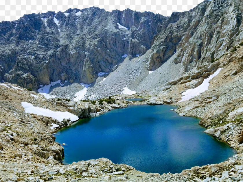 Crater Lake Moraine Tarn Mountainous Landforms Glacial Mountain PNG