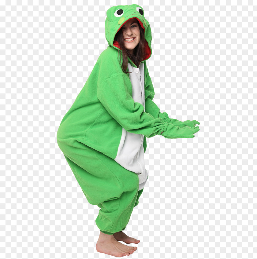 Frog Hoodie Onesie Pajamas Clothing PNG