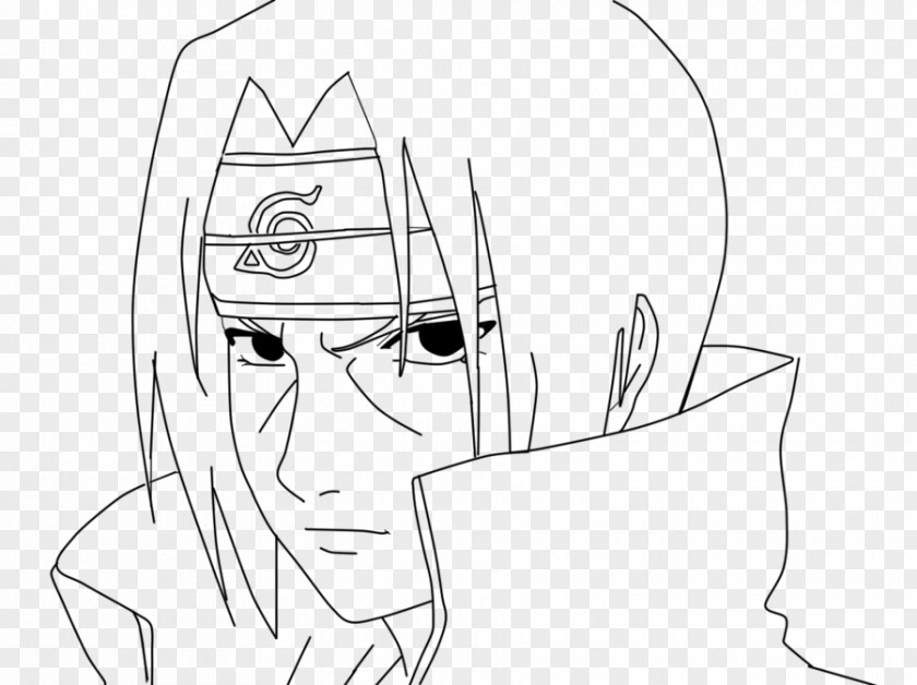 ITACHI Itachi Uchiha Line Art Drawing Clan Shisui PNG