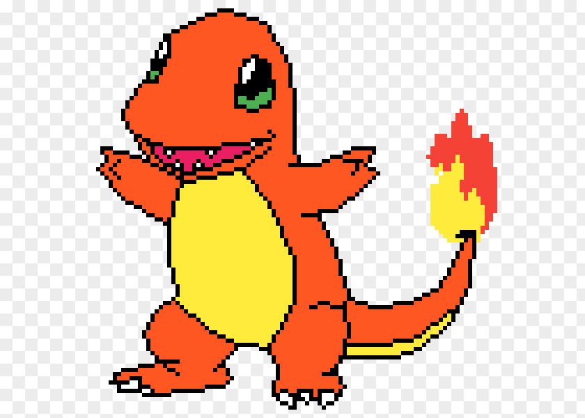 Pokemon Pokémon Charizard Charmander Pixel Art PNG