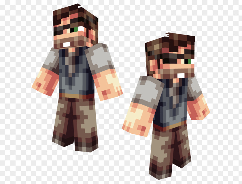 The Walking Dead Minecraft Outerwear Product PNG