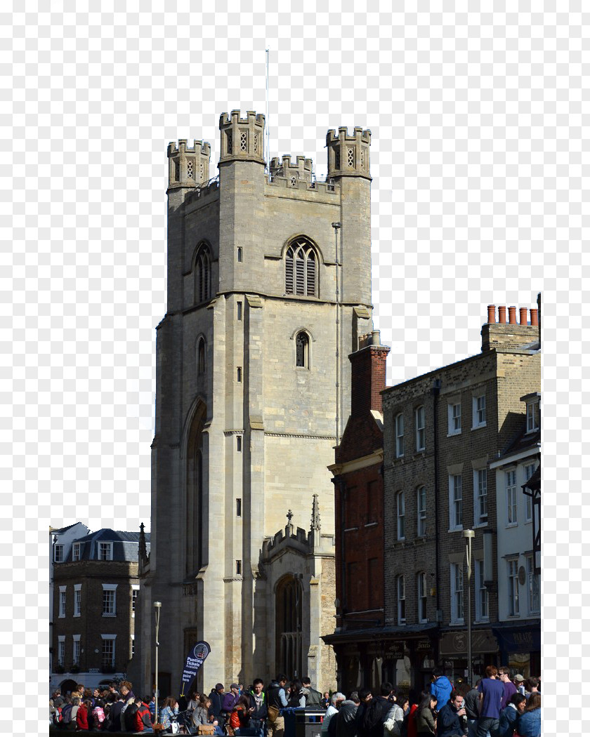 Cambridge, England Basilica Medieval Architecture Church Of St Mary The Great, Cambridge Cathedral King's College PNG