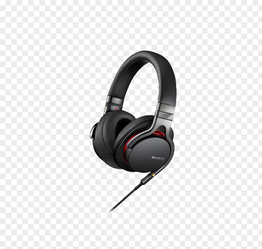 HeadphonesFull SizeBlack Sony 1A MDR-V6 AudioHeadphones MDR-Z1000 PNG