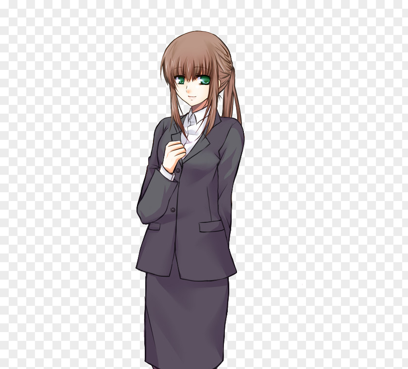 Suit Sketch School Uniform Character Outerwear Clothing PNG