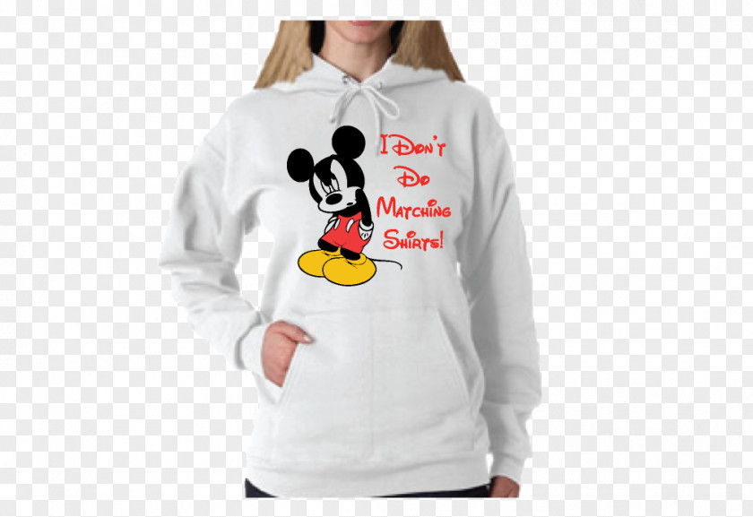 T-shirt Minnie Mouse Hoodie Mickey Sweater PNG