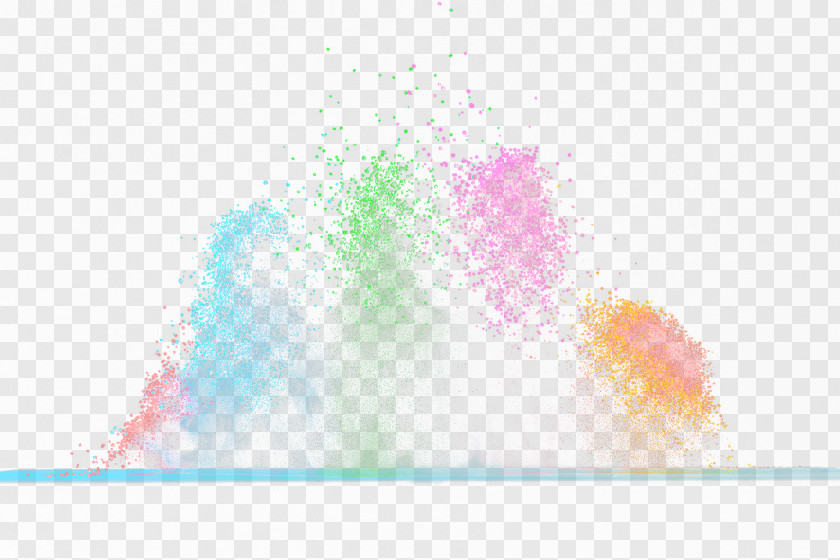 Women's Explosion Dust PNG