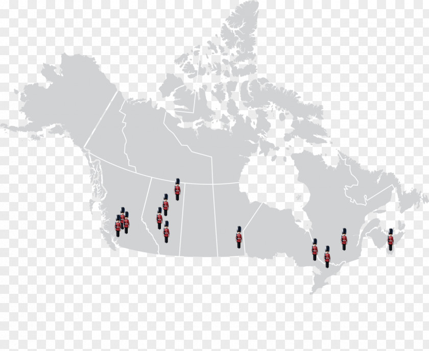 Canada Provinces And Territories Of Map Geography PNG