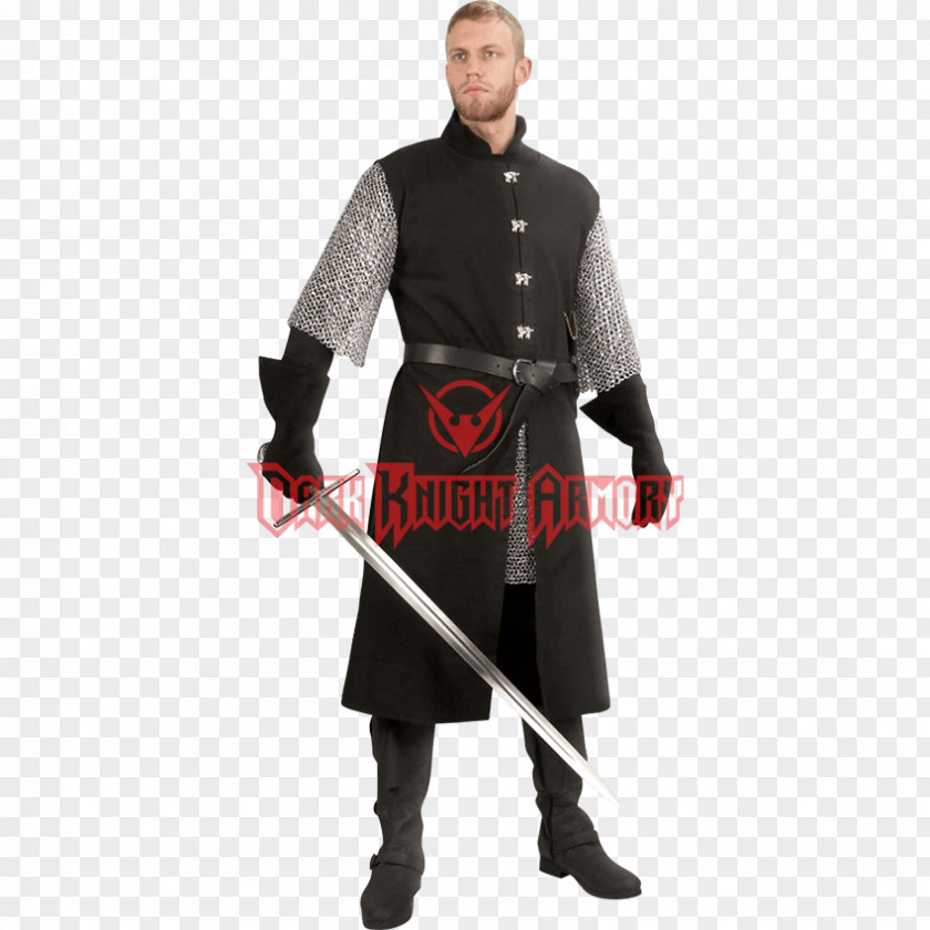 Knight Middle Ages Surcoat Tunic Costume PNG