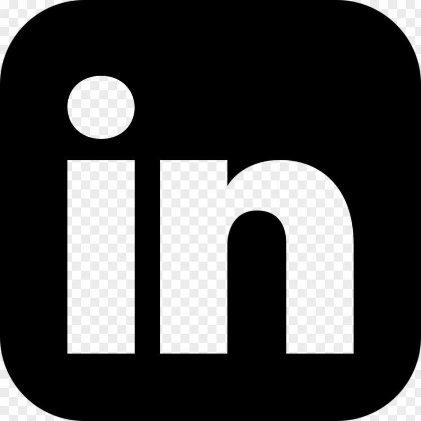 Social Media CFO Systems LLC LinkedIn Black & White PNG