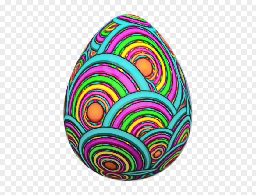 Spiral Jesus Easter Egg Background PNG