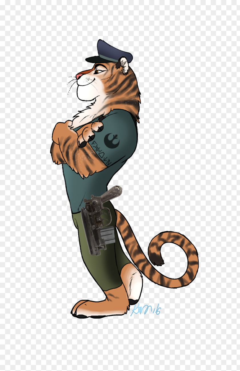 Tiger Dragon Officer Clawhauser Dancing Tigers Art Dance PNG