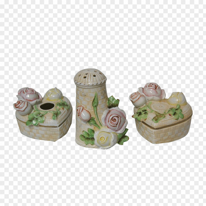 Ceramic Flowerpot Artifact PNG