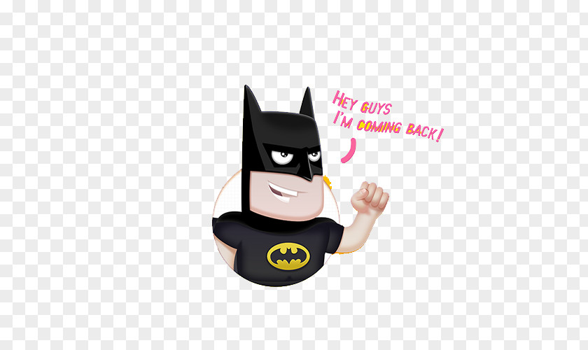 Flat Batman Joker Cartoon PNG