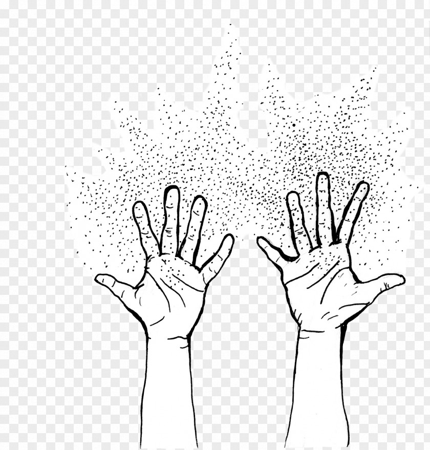 Holi Drawing Line Art Black And White PNG