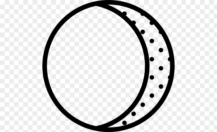 Moon Phase Circle PNG