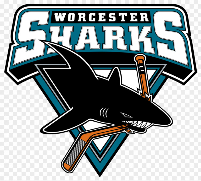 Shark Worcester Sharks San Jose American Hockey League National PNG